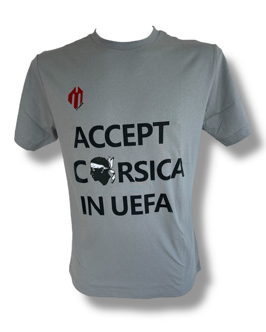 Mfs tee shirt Accept Corsica In UEFA 2024/25 plusieurs tailles