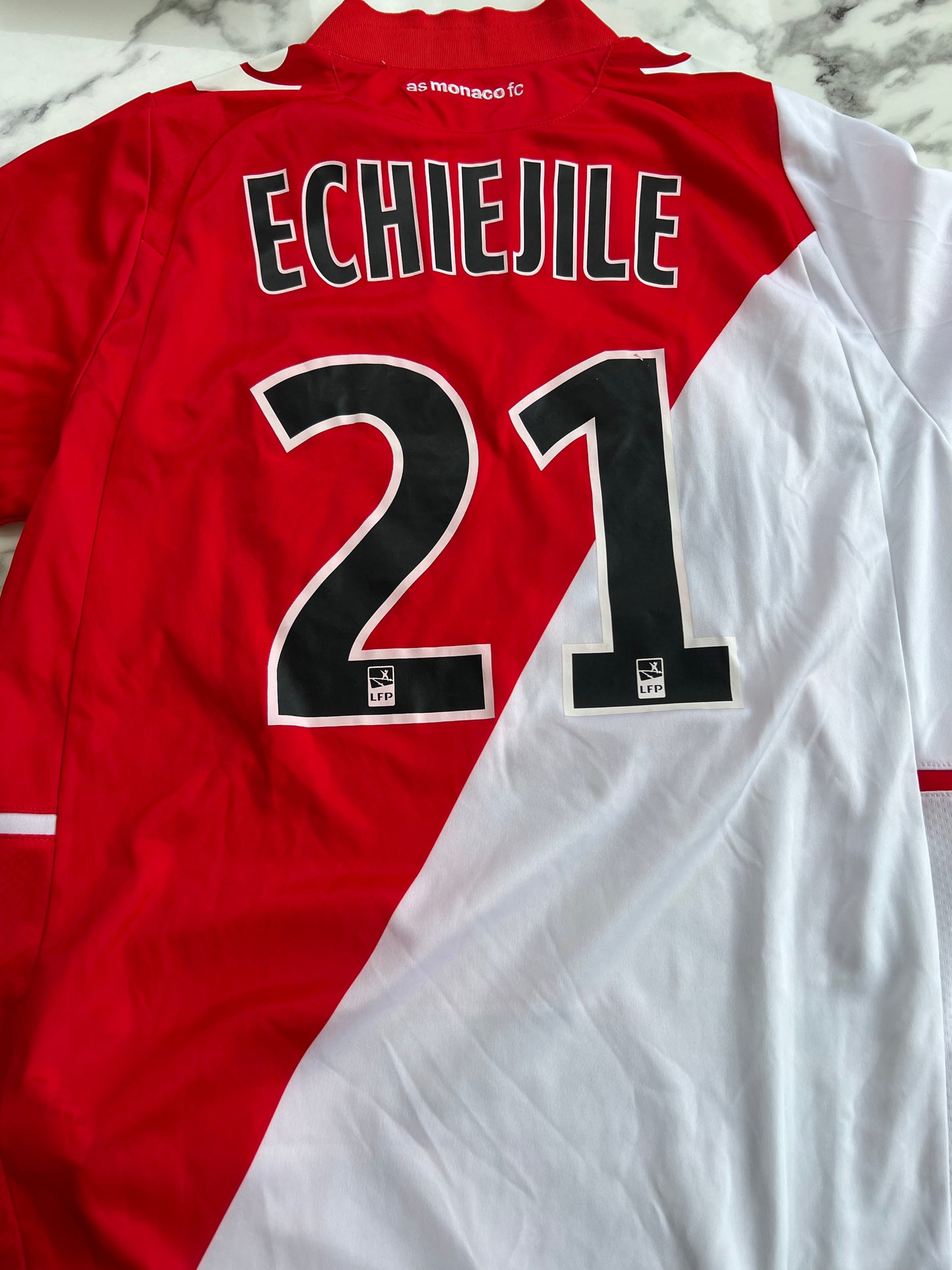 As Monaco E.Echiéjilé #21 Macron 13/14 taille M