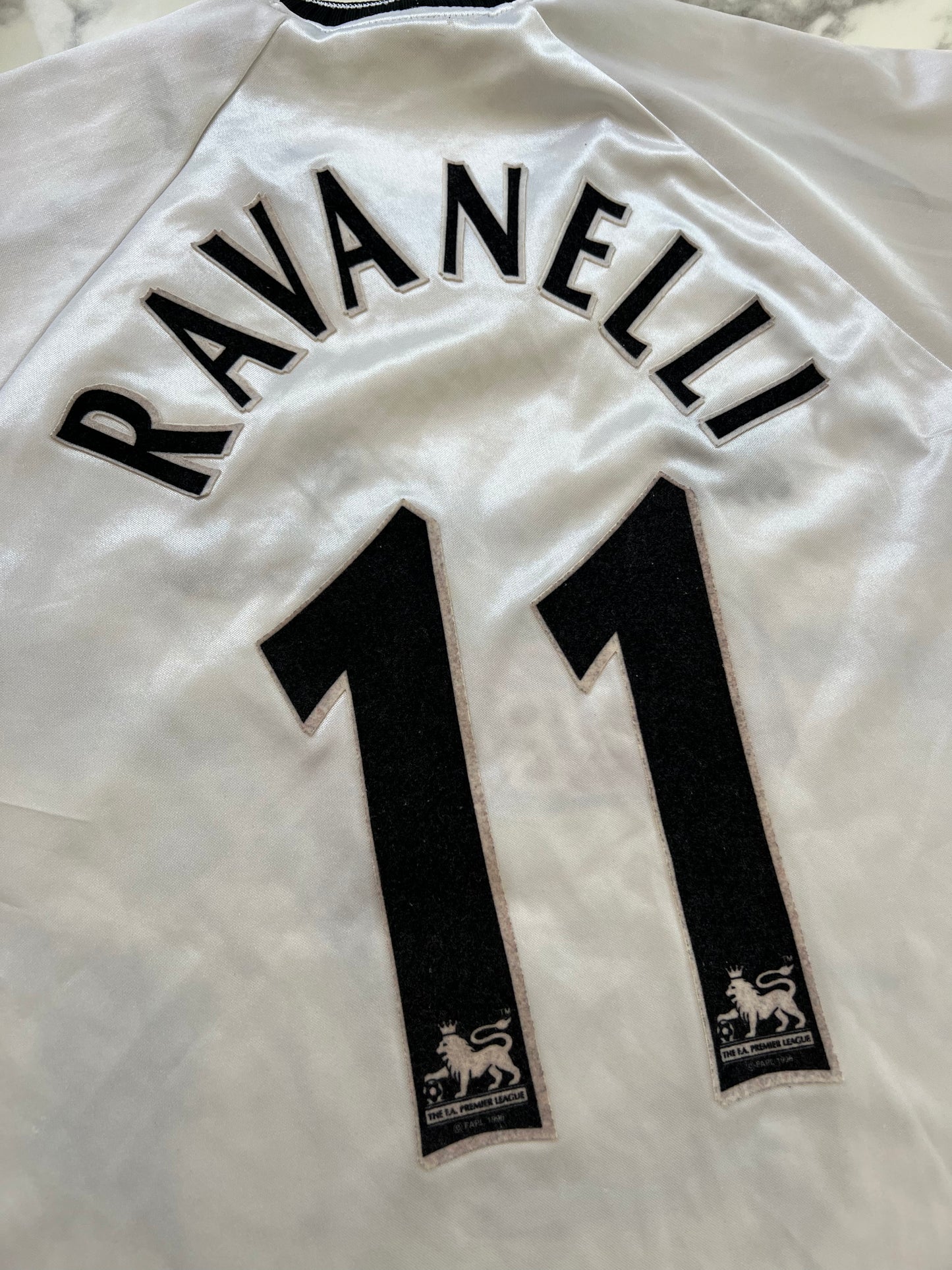 Derby County Fc F.Ravanelli #11 Errea 01/02 taille XL