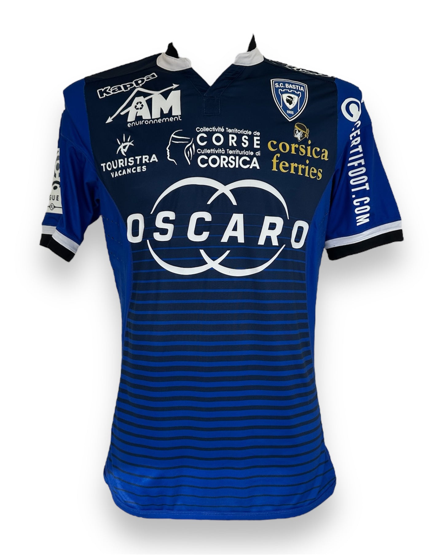 Mfs Sc Bastia S.Squillaci #5 Kappa 15/16 taille L