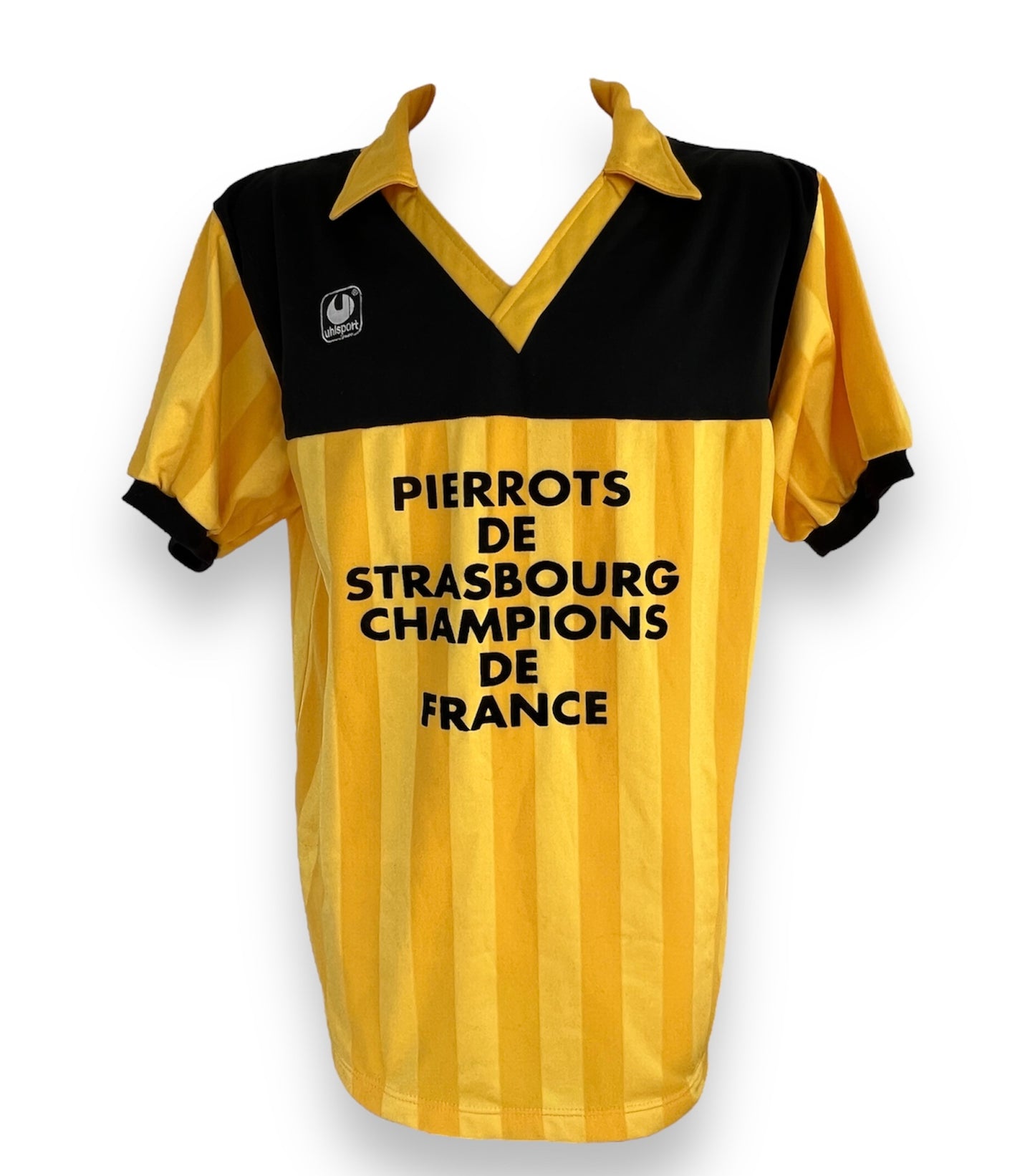 As Pierrots Vauban Strasbourg #4 Uhlsport années 80/90 taille XL