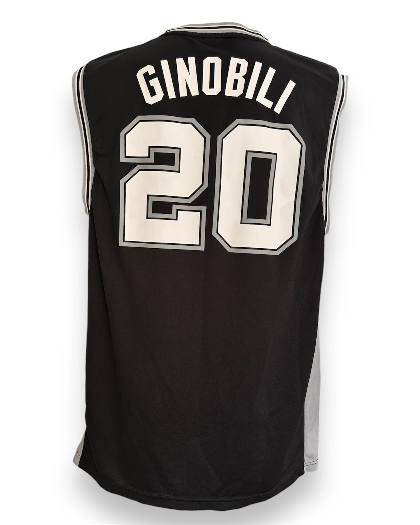 Mfs San Antonio Spurs #20 Manu Ginobili Adidas 11/12 taille L