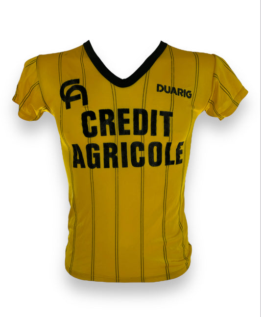 Mfs maillot football CA Crédit Agricole Duarig années 80 taille S