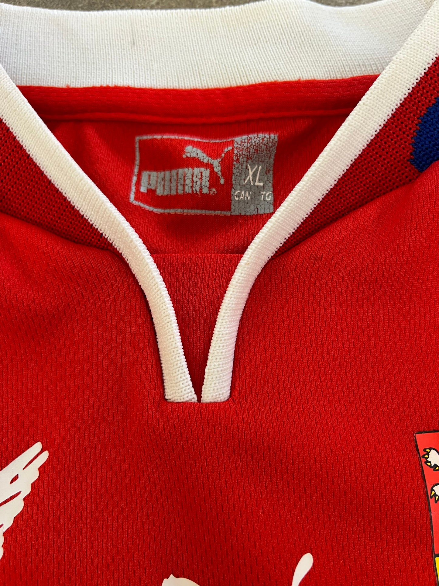 République Tchèque Puma training taille XL