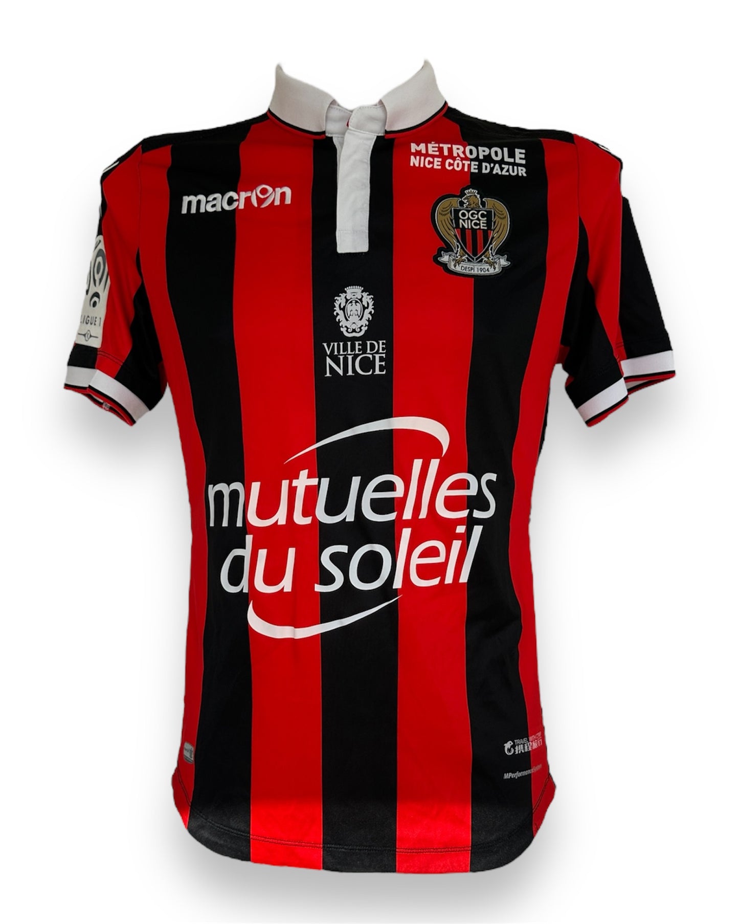 Mfs Ogc Nice P.Ricardo #21 Macron 16/17 taille M