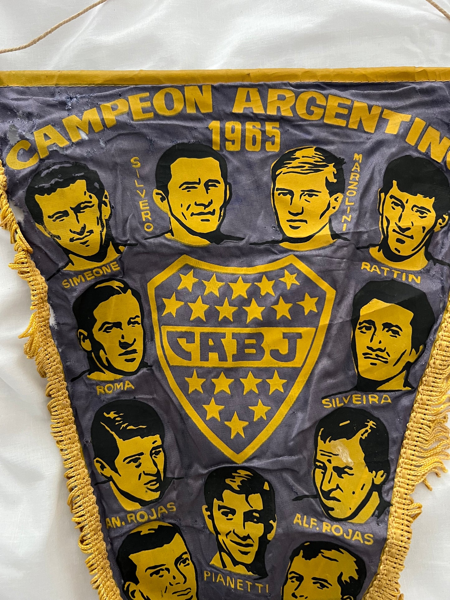 Fanion Boca Juniors 1965