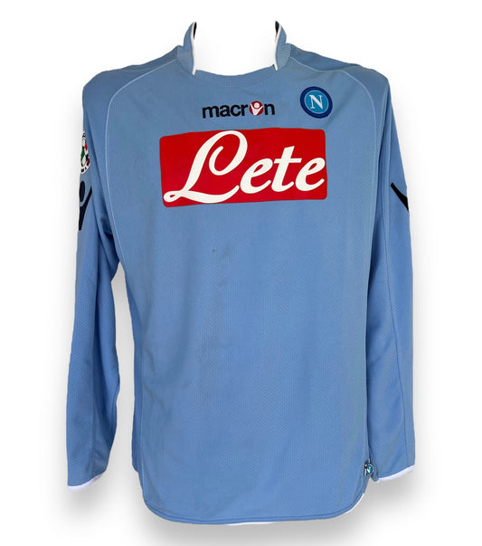 SS Napoli Calcio M.Pazienza #5 Macron 09/10 taille L