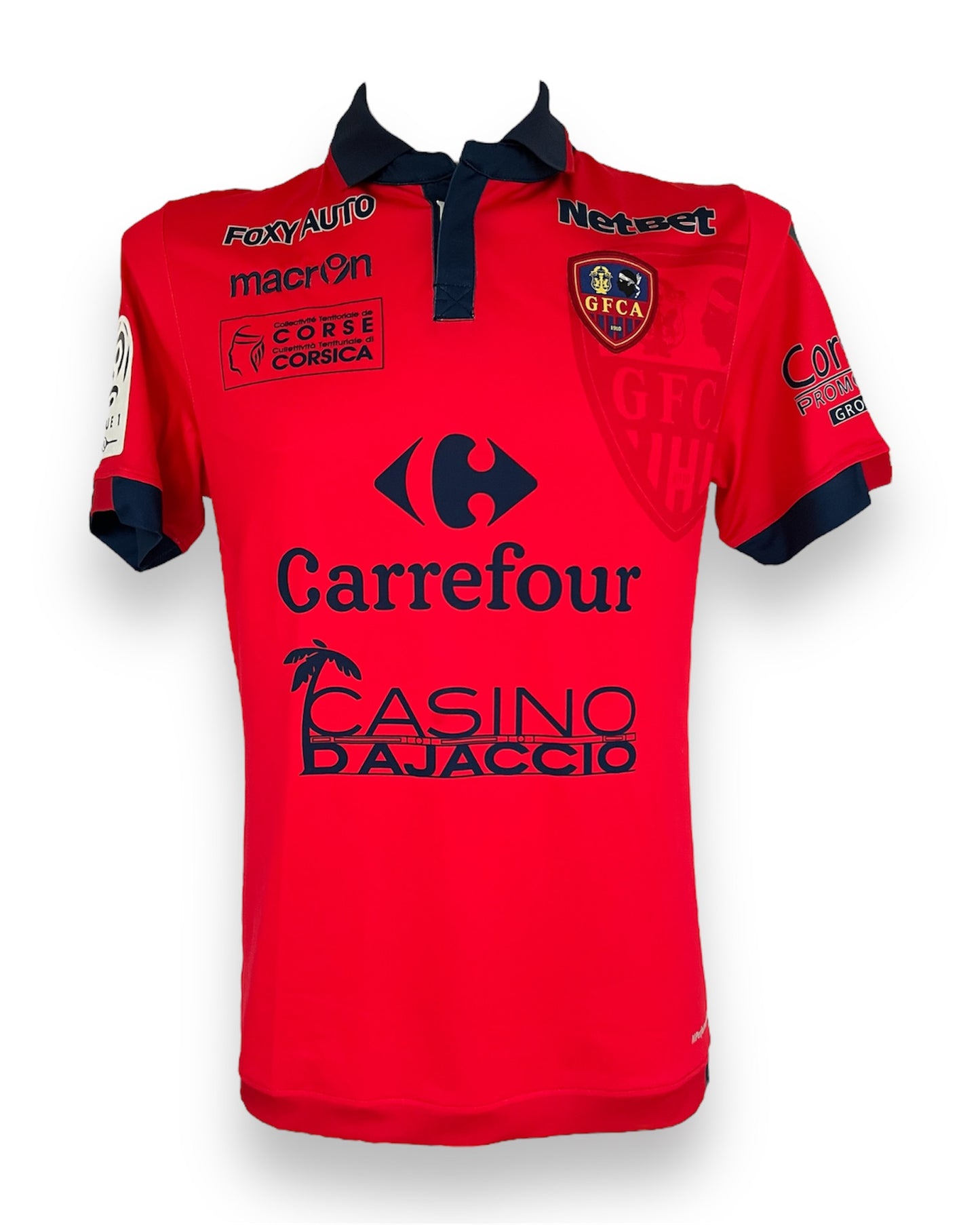 Mfs GFC Ajaccio J.Bréchet #5 Macron 15/16 taille XL