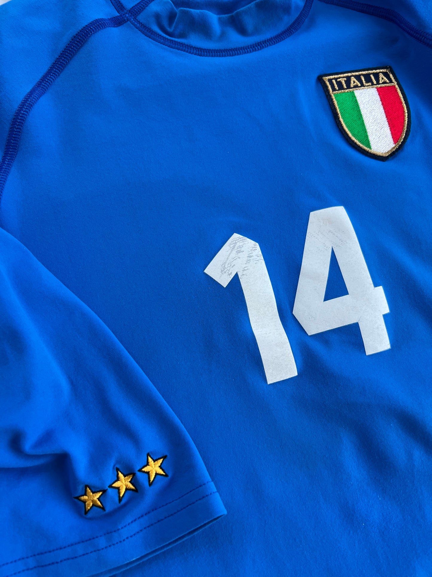 Italie Luigi Di Biagio #14 Kappa 2001 taille XL