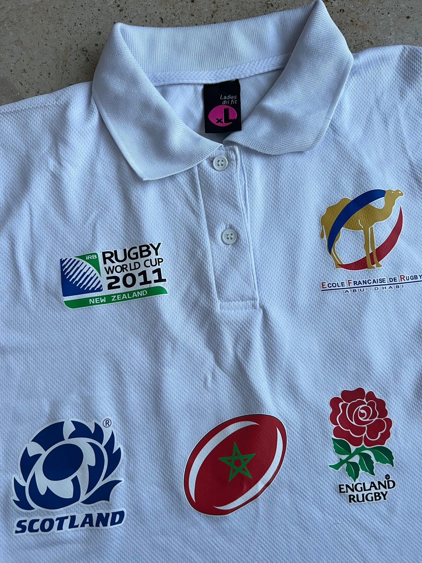 Polo rugby World Cup 2011 New Zealand taille L femme