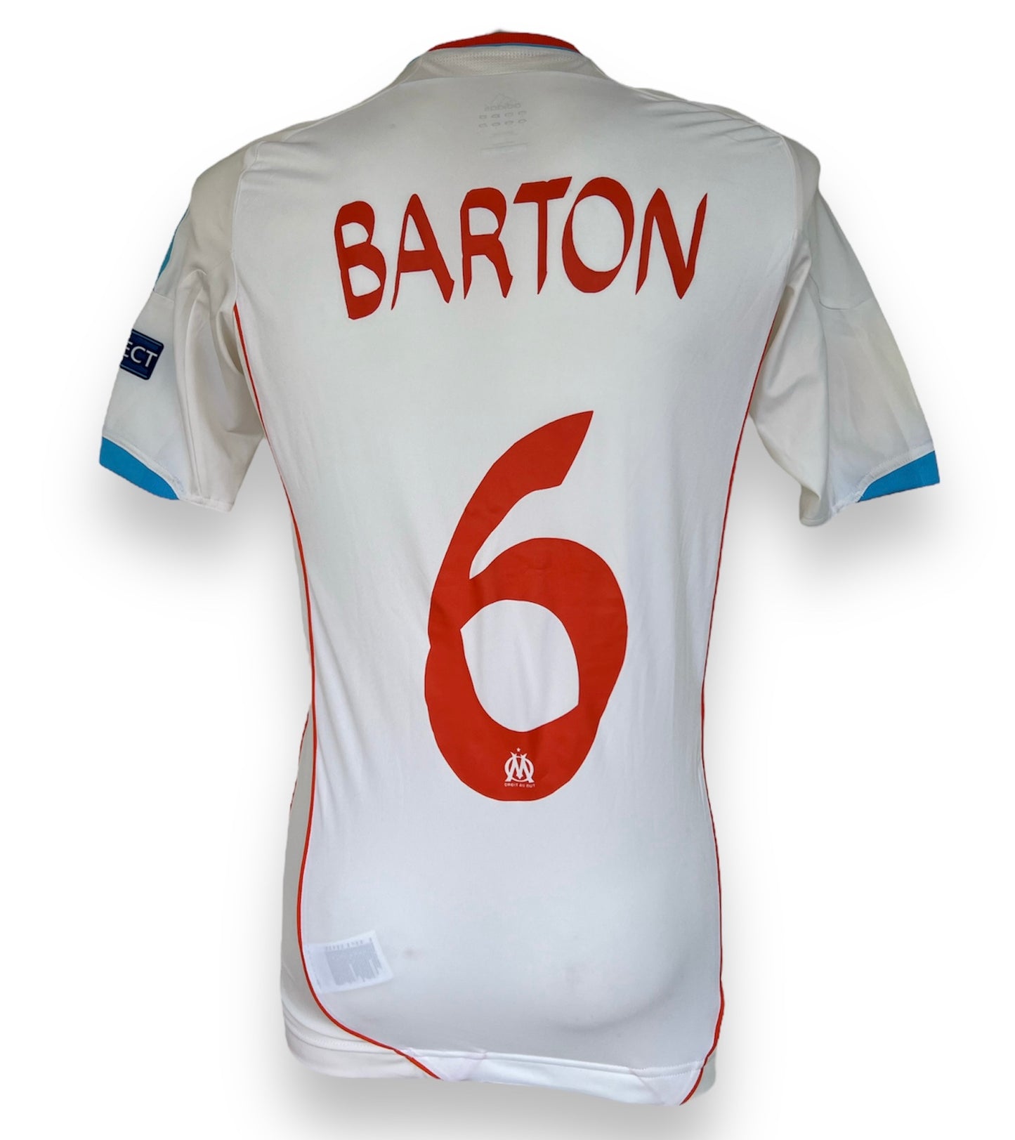 Mfs Olympique de Marseille J.Barton #6 Adidas 12/13 taille L (8)