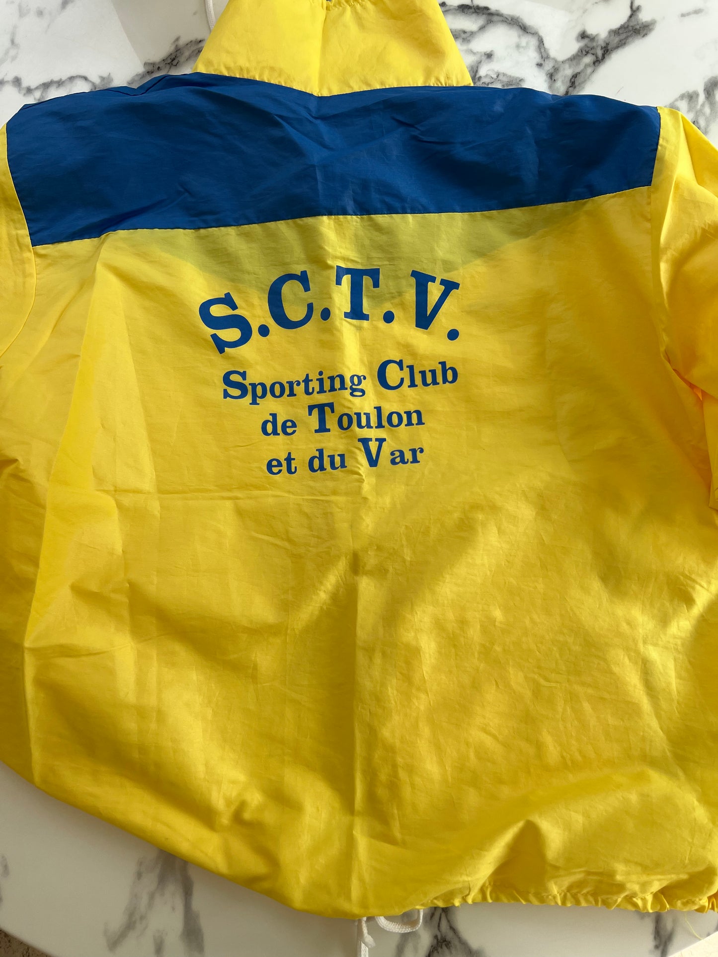 Veste imperméable Sc Toulon Game années 90 taille L