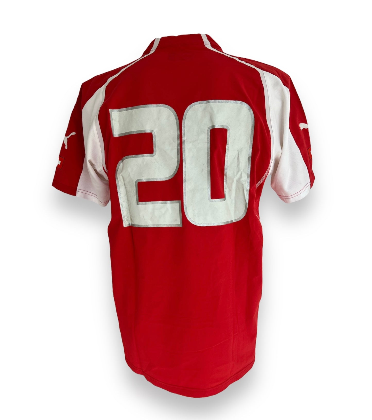 Suisse Patrick Müller #4 Puma 2004 taille XL