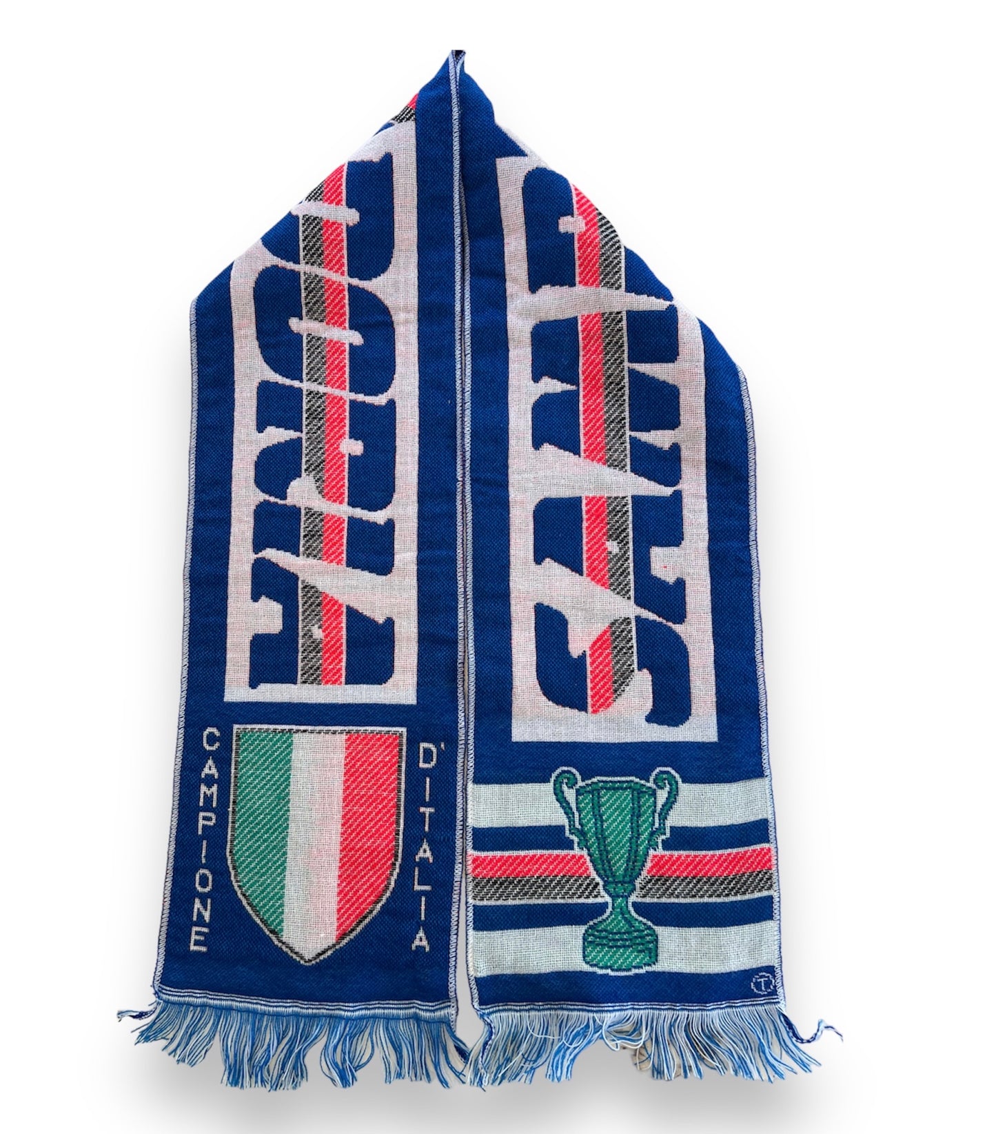 Écharpe football Sampdoria Gênes vintage