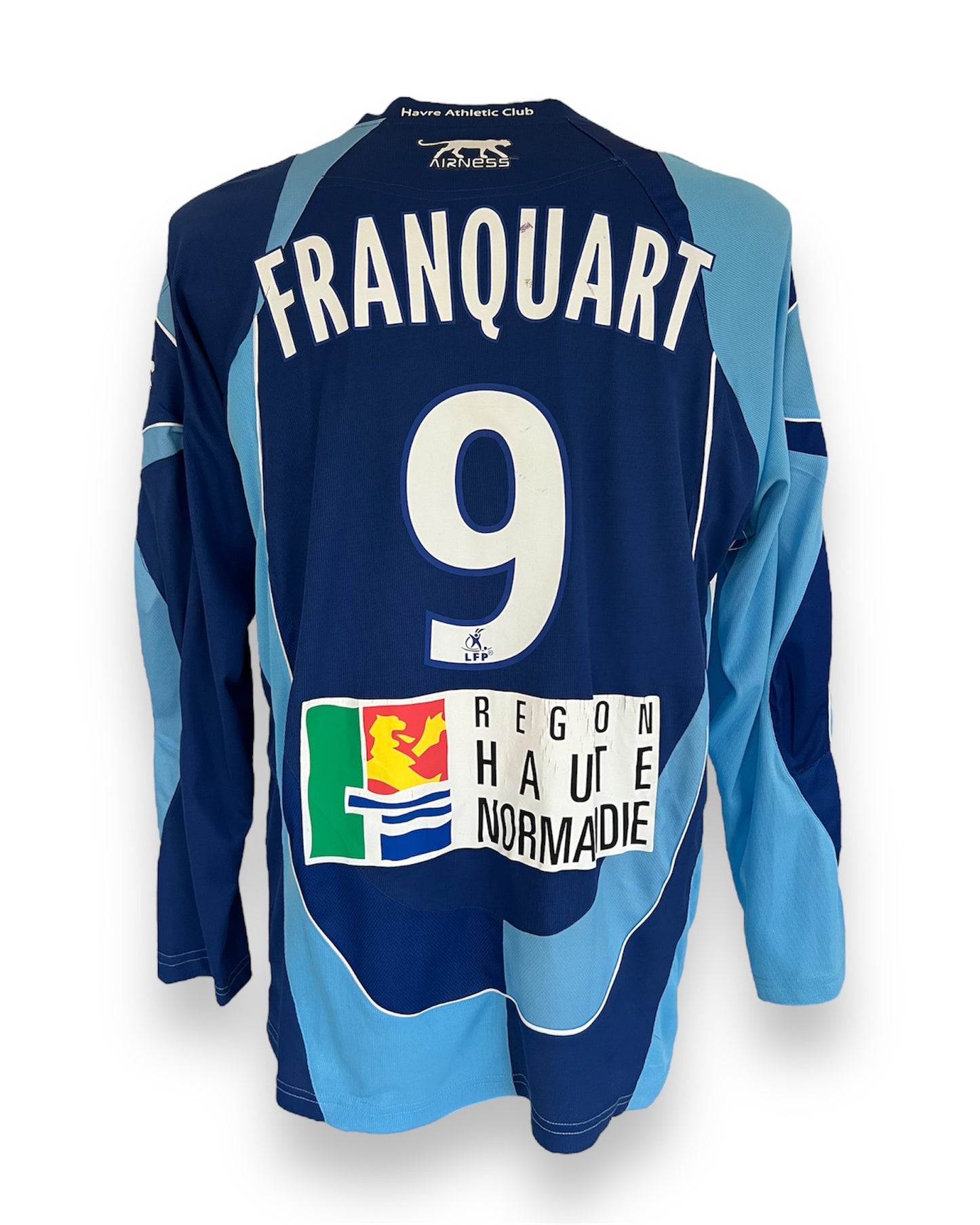 Mfs HAC Le Havre P.Franquart #9 Airness 08/09 taille XL