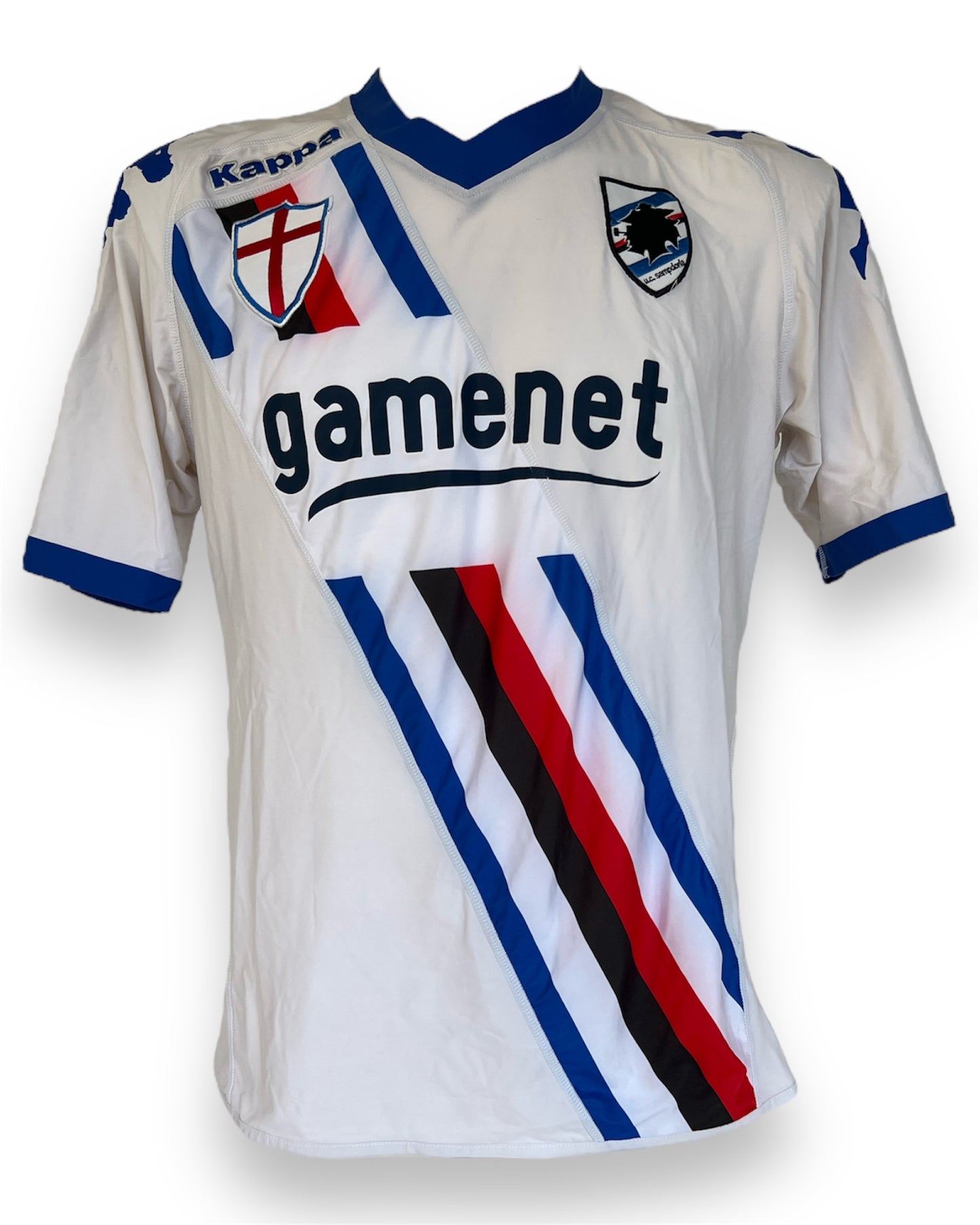 Mfs Sampdoria Genoa #88 F.Signori Kappa 11/12 taille XL