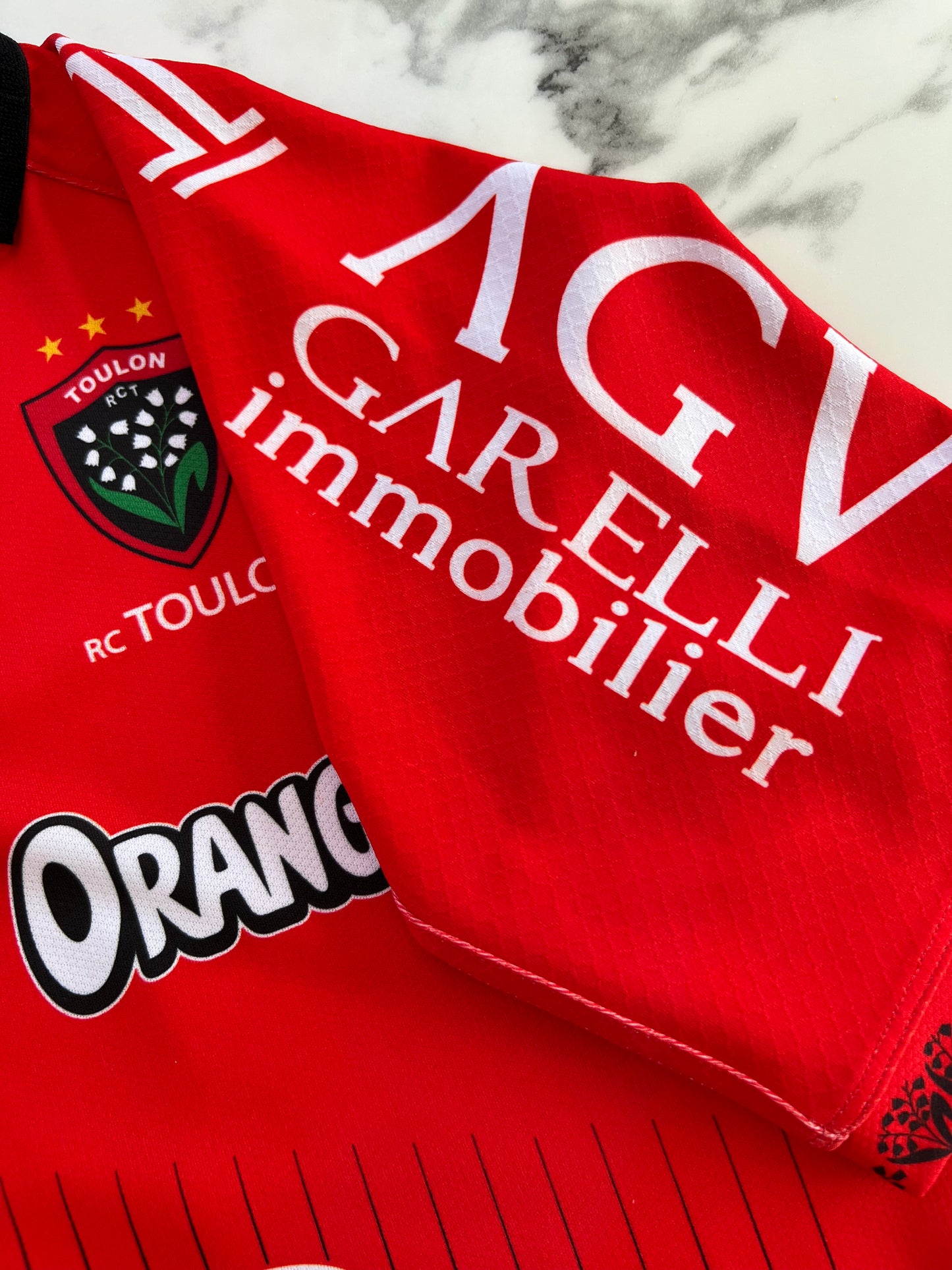 Maillot rugby RCT Toulon Chris Ashton #15 Hungaria 17/18 taille XL