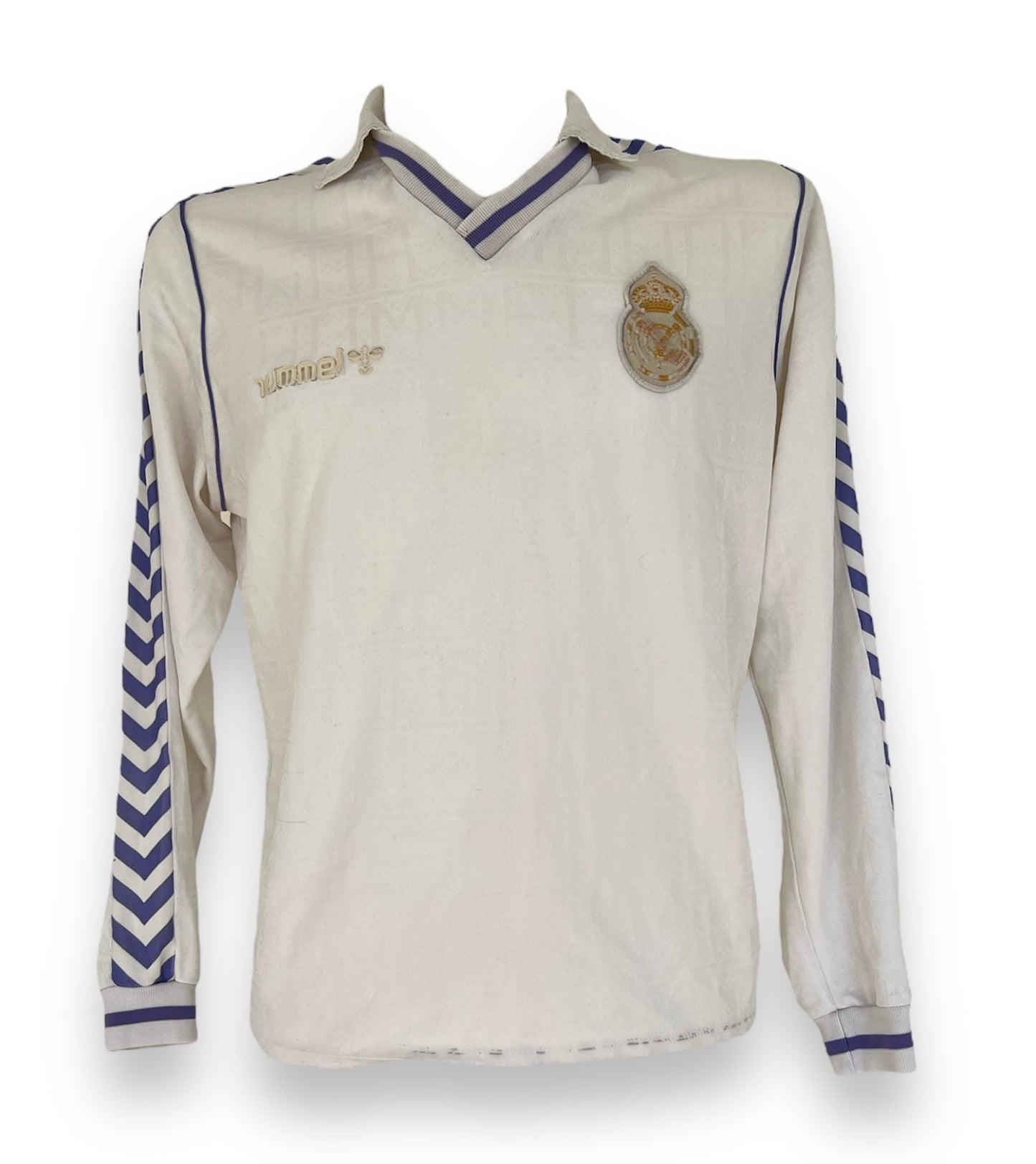 Mfs Real Madrid #7 Butragueño Hummel 86/88 taille M