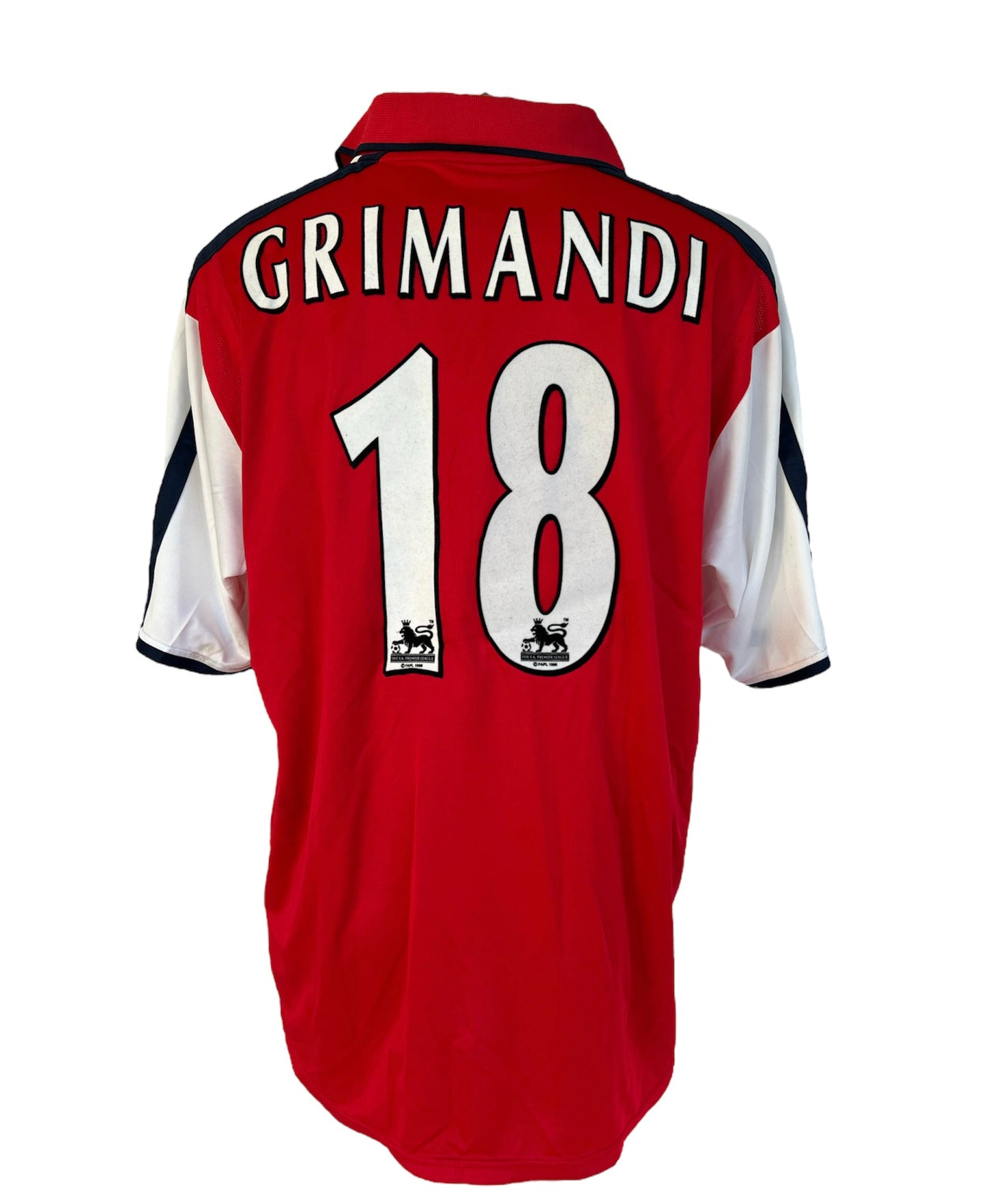 Arsenal Fc Gilles Grimandi #18 Nike 01/02 taille XL