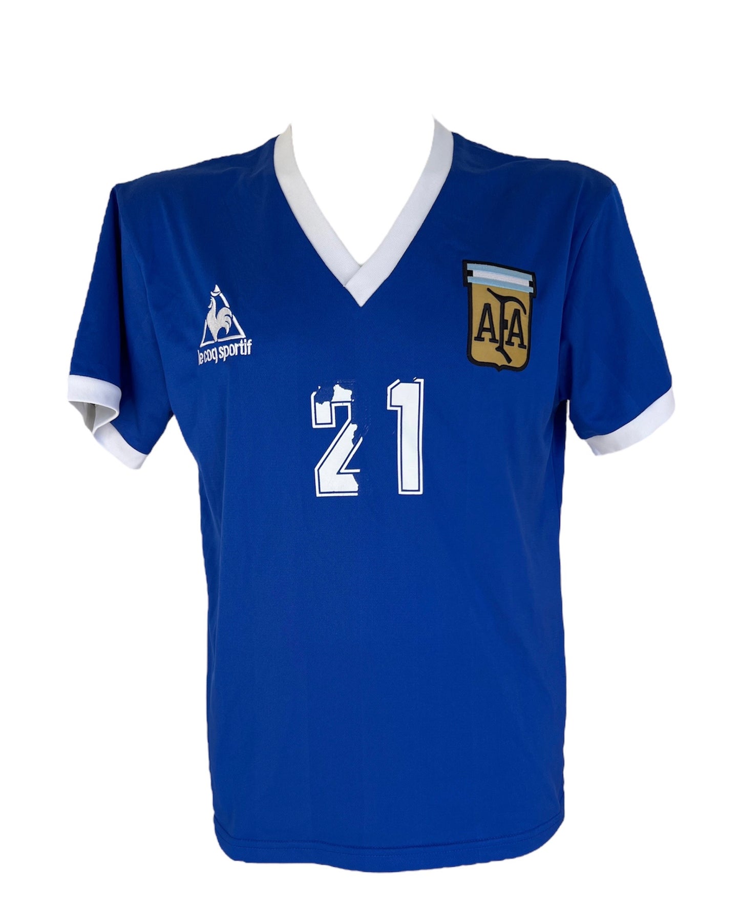 Argentine Marcelo Trobbiani #21 Le Coq Sportif 86 taille M