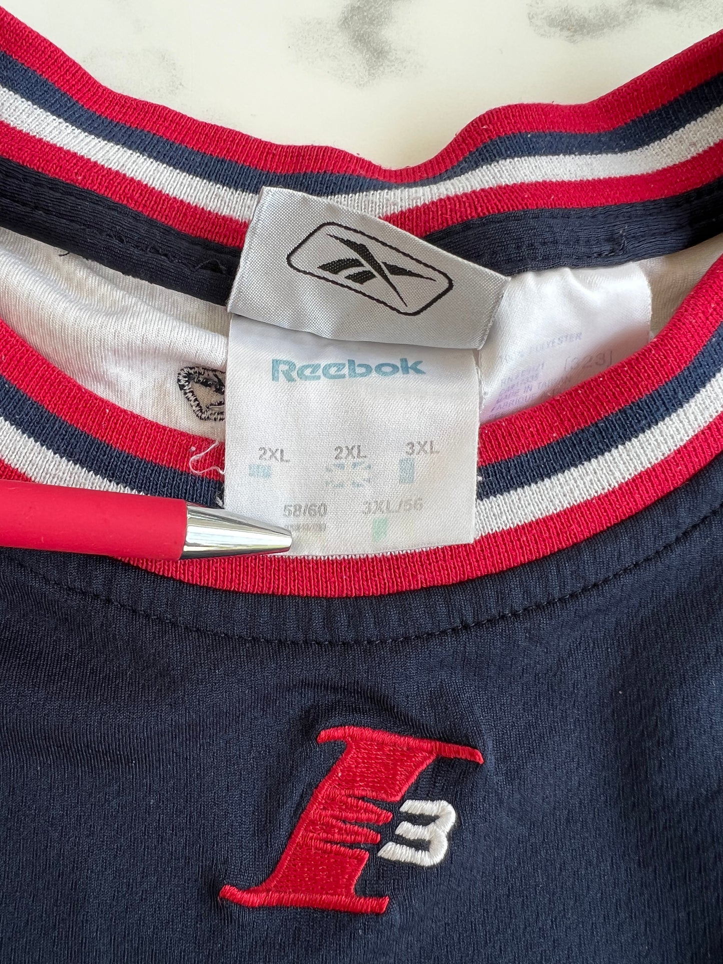 Jersey Allen Iverson I3 Reebok taille 3XL