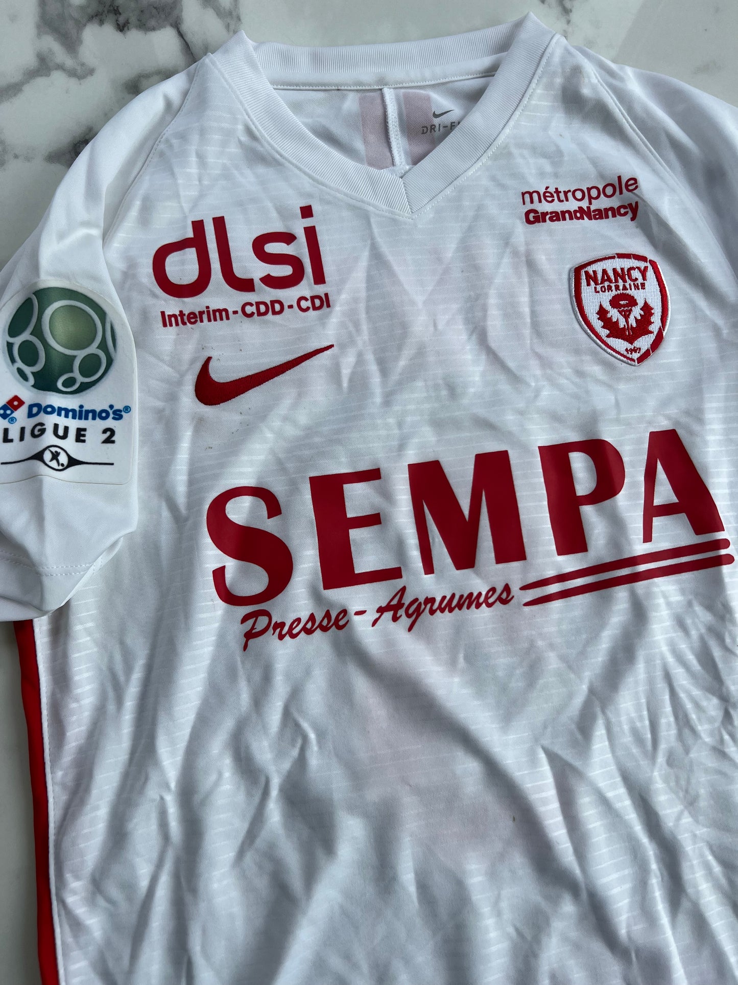 ASNL Nancy Moimbé #5 Nike 18/19 taille S