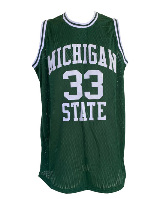 Mfs Michigan State Magic Johnson dédicacé taille XL