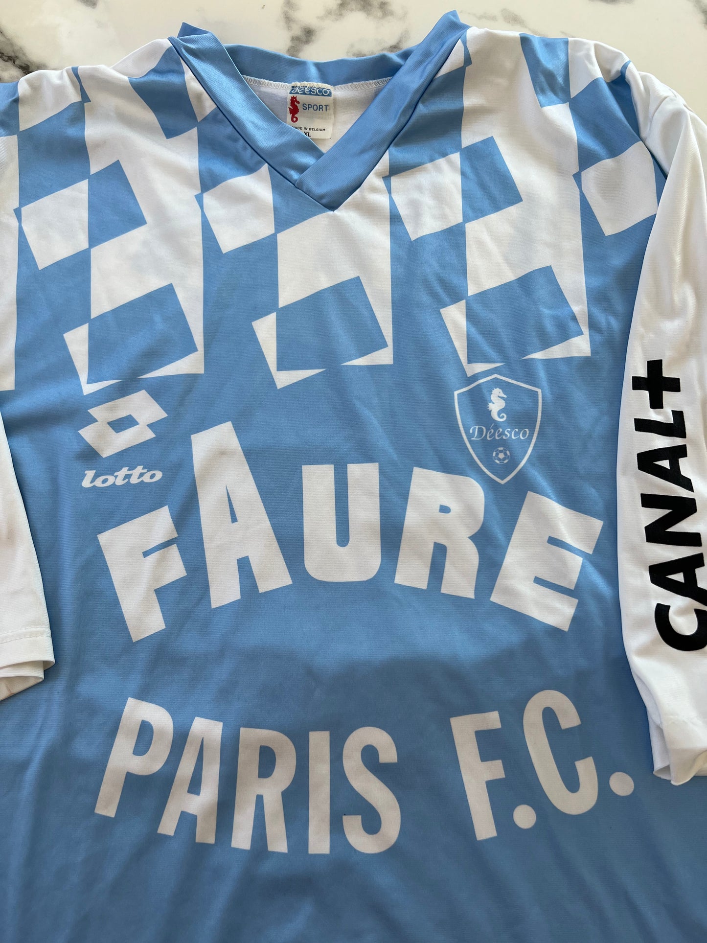 Paris FC #11 Lotto 1994/95 taille XL