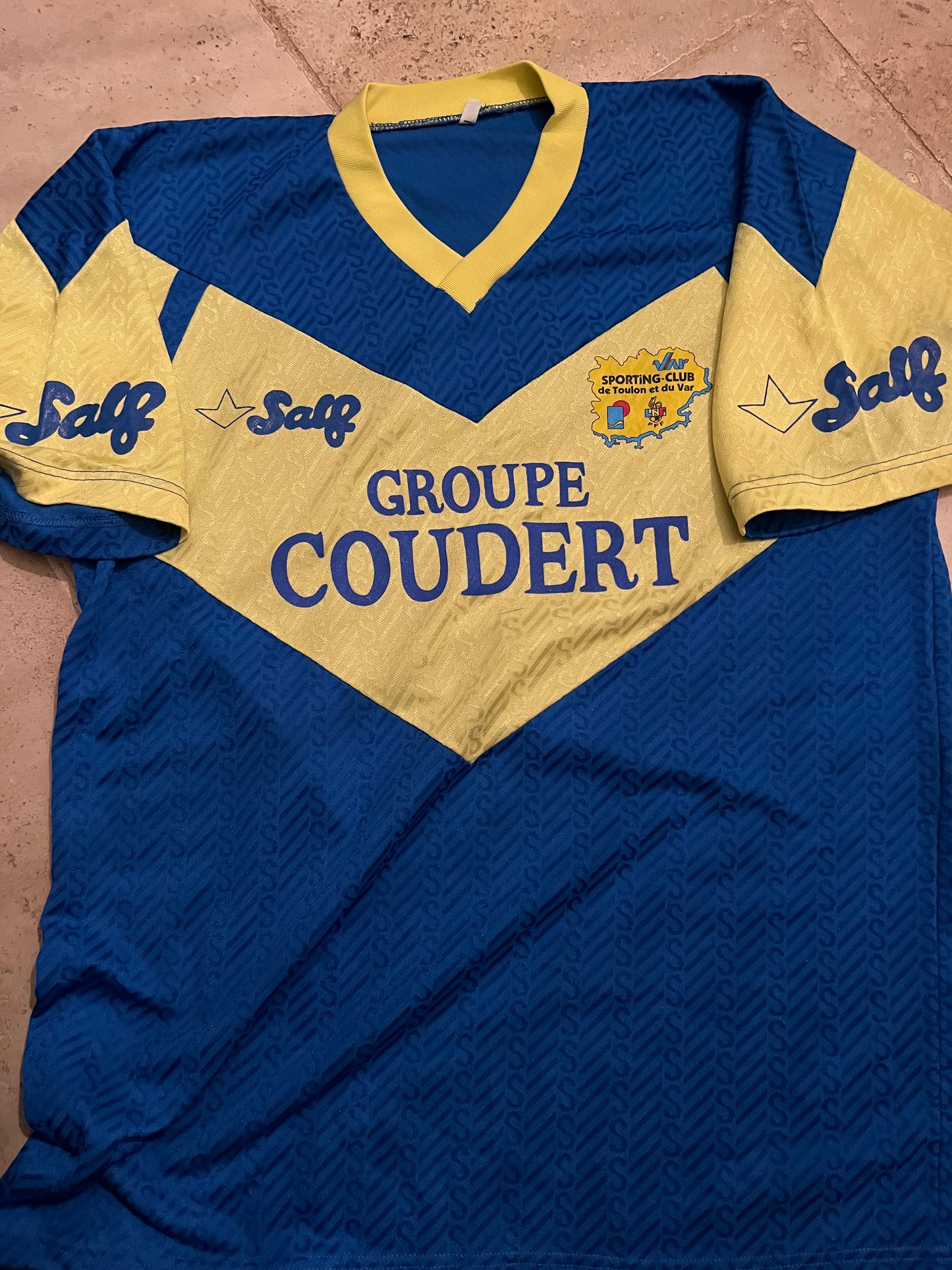 SC Toulon JL Bérenguier #2 Salf 92/93 taille XL