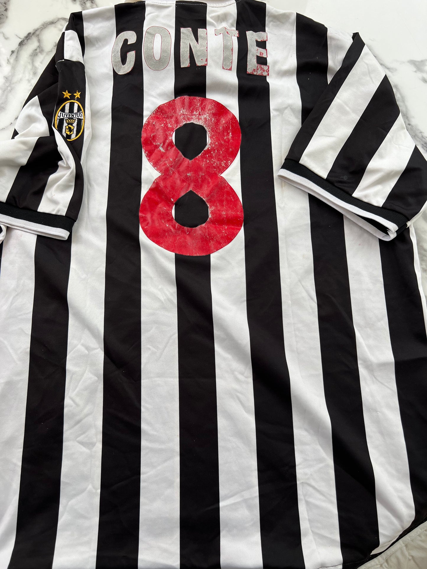 Juventus de Turin Antonio Conte #8 Kappa 98/99 taille XL