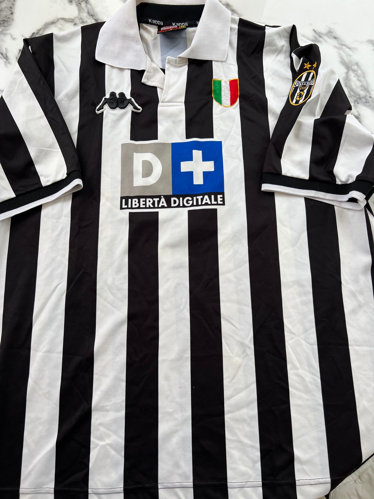 Juventus de Turin Antonio Conte #8 Kappa 98/99 taille XL