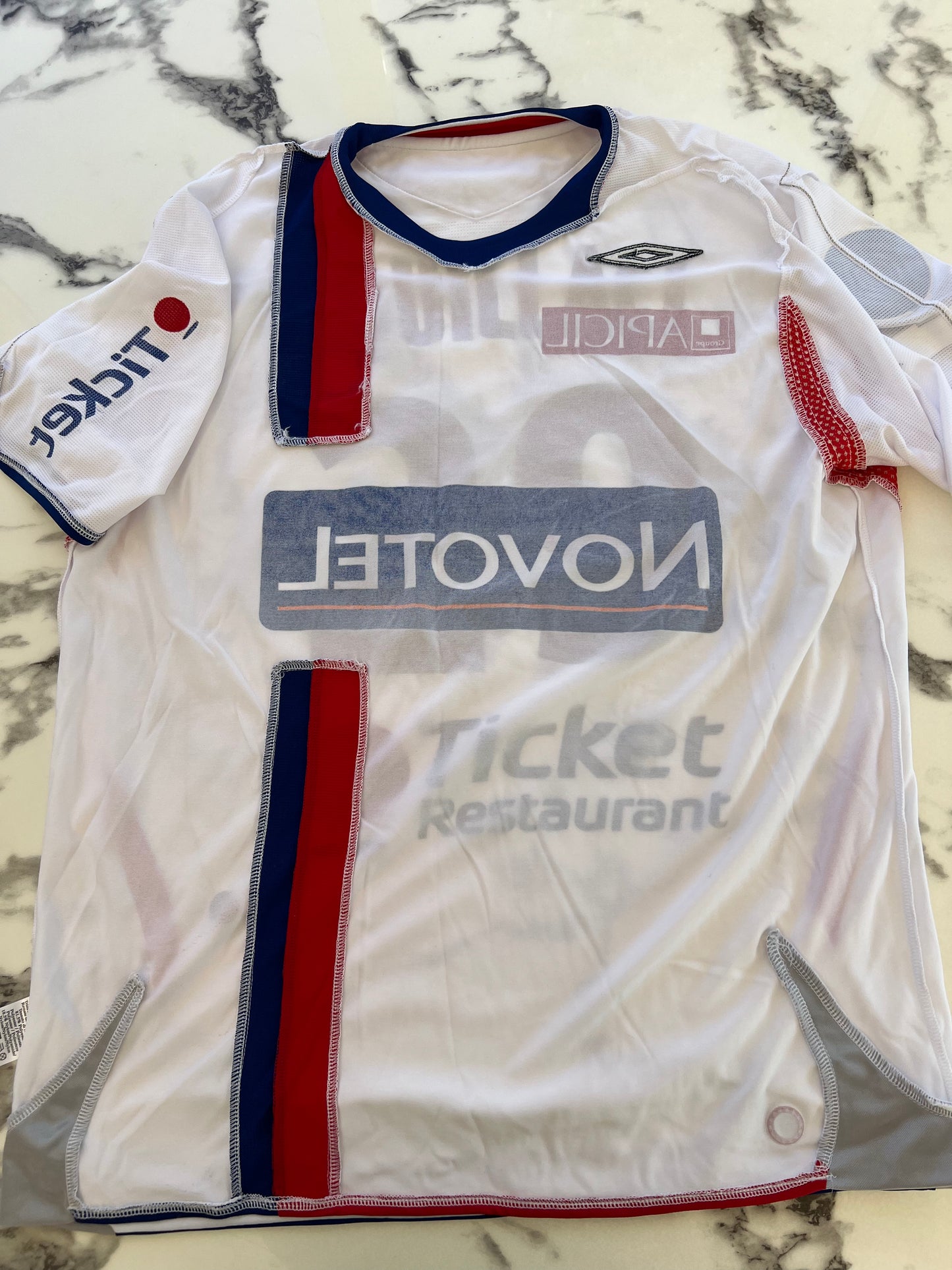 Olympique Lyonnais Sébastien Squillaci #29 Umbro 07/08 taille XL