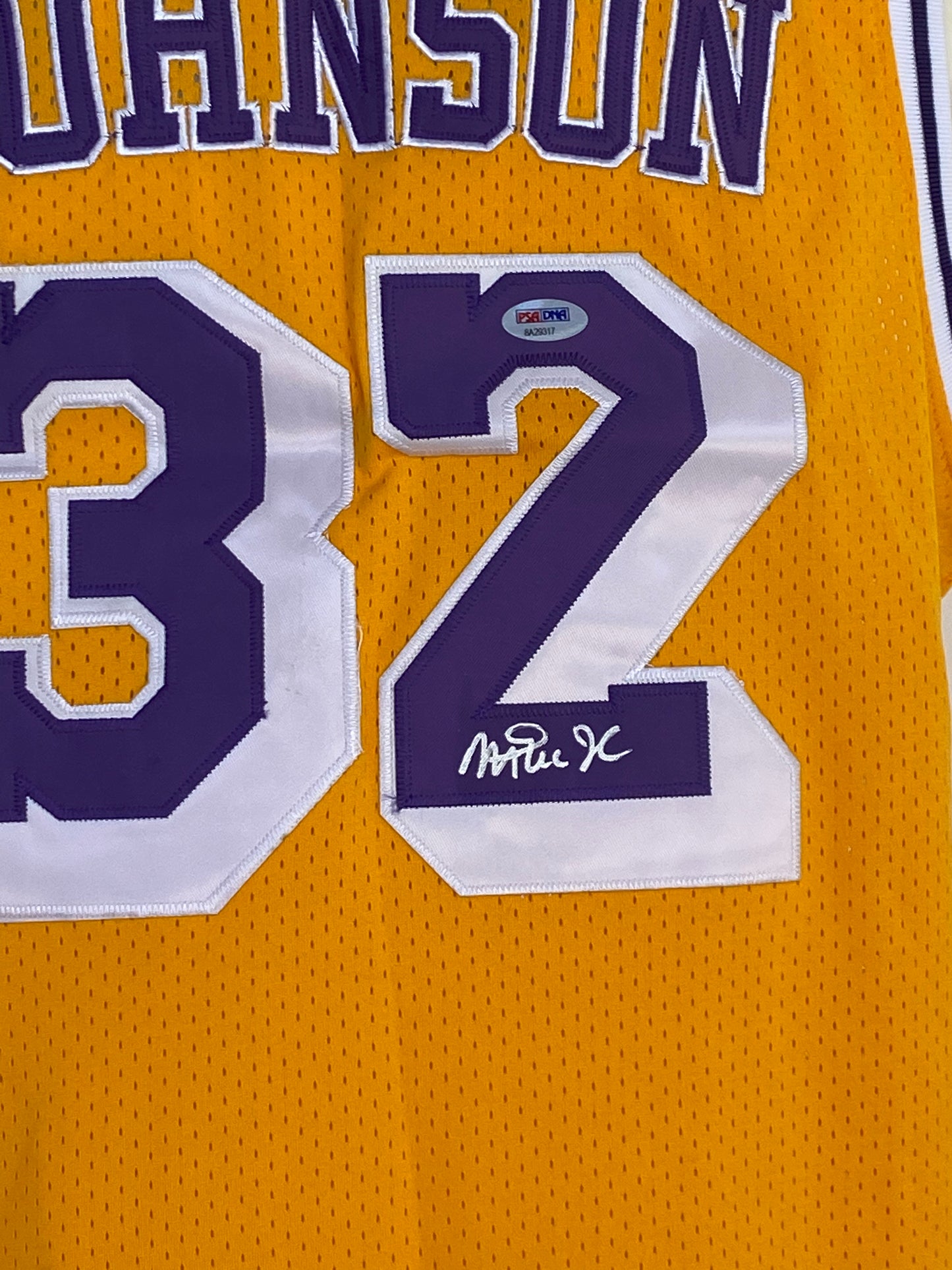 Los Angeles Lakers Magic Johnson Adidas 80 taille XL