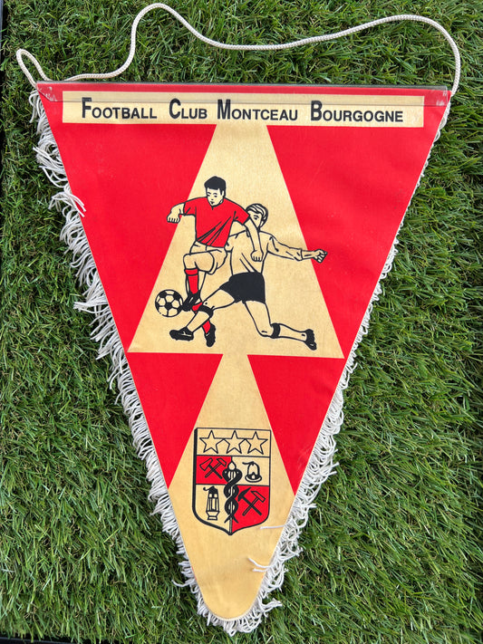 Fanion football FC Montceau Bourgogne