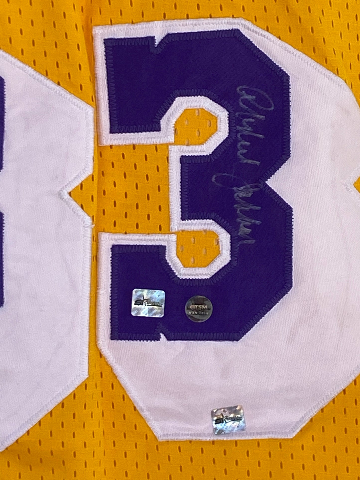 Los Angeles Lakers Kareem Abdul-Jabbar 80 taille XL