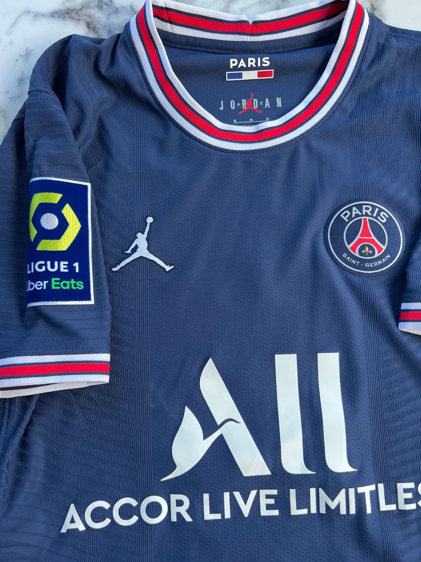 Paris Saint Germain PSG Marquinhos #5 Jordan 21/22 taille M