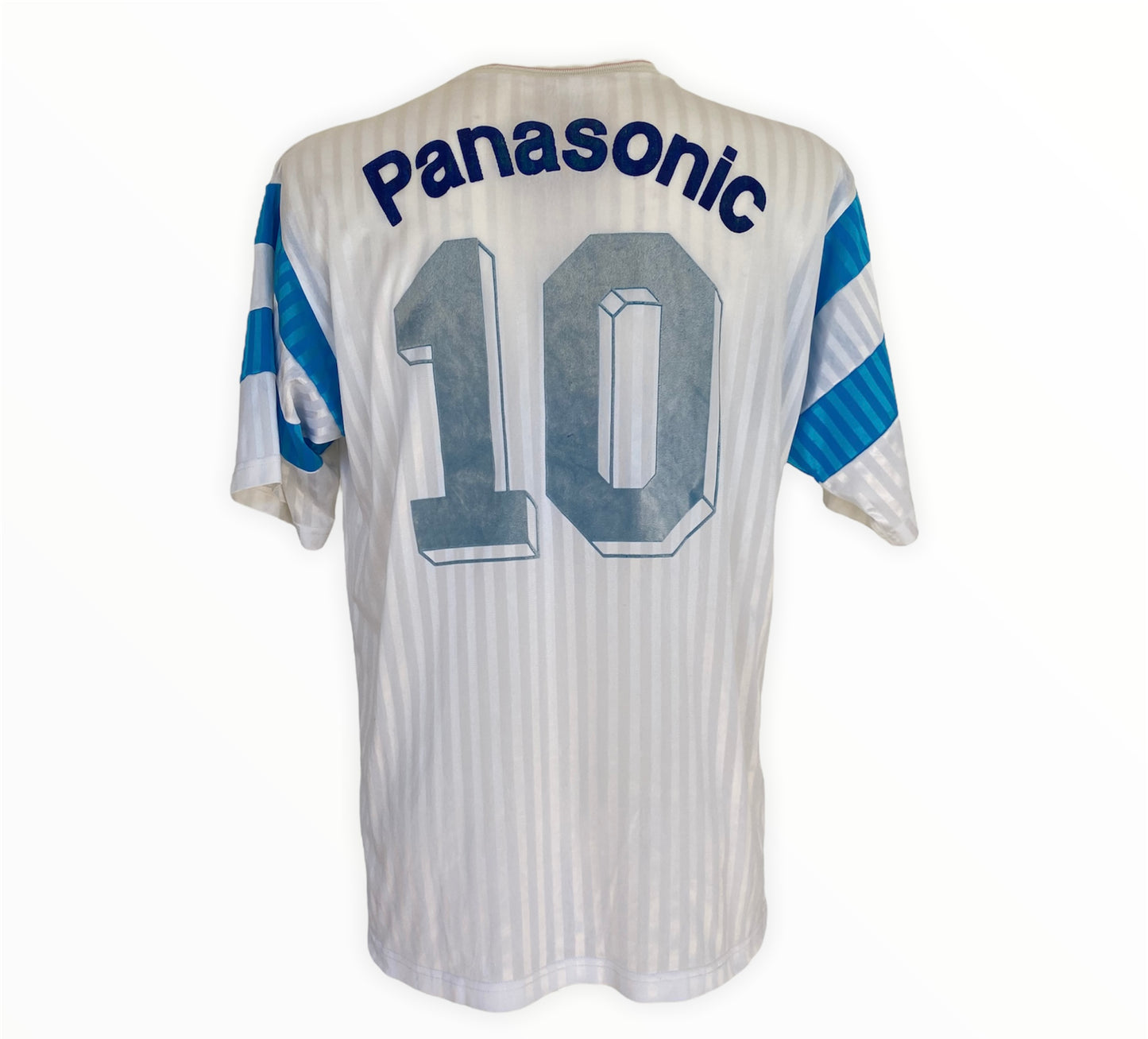 OM Olympique De Marseille #10 Abedi Pelé Adidas 90/91