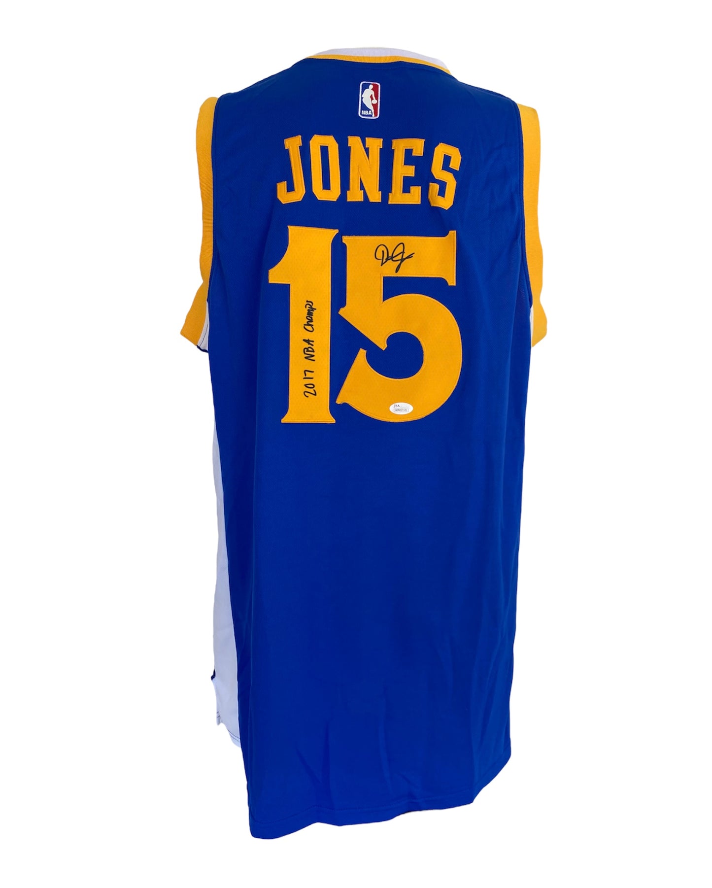 Golden State Warriors Damian Jones Adidas 17 taille XL