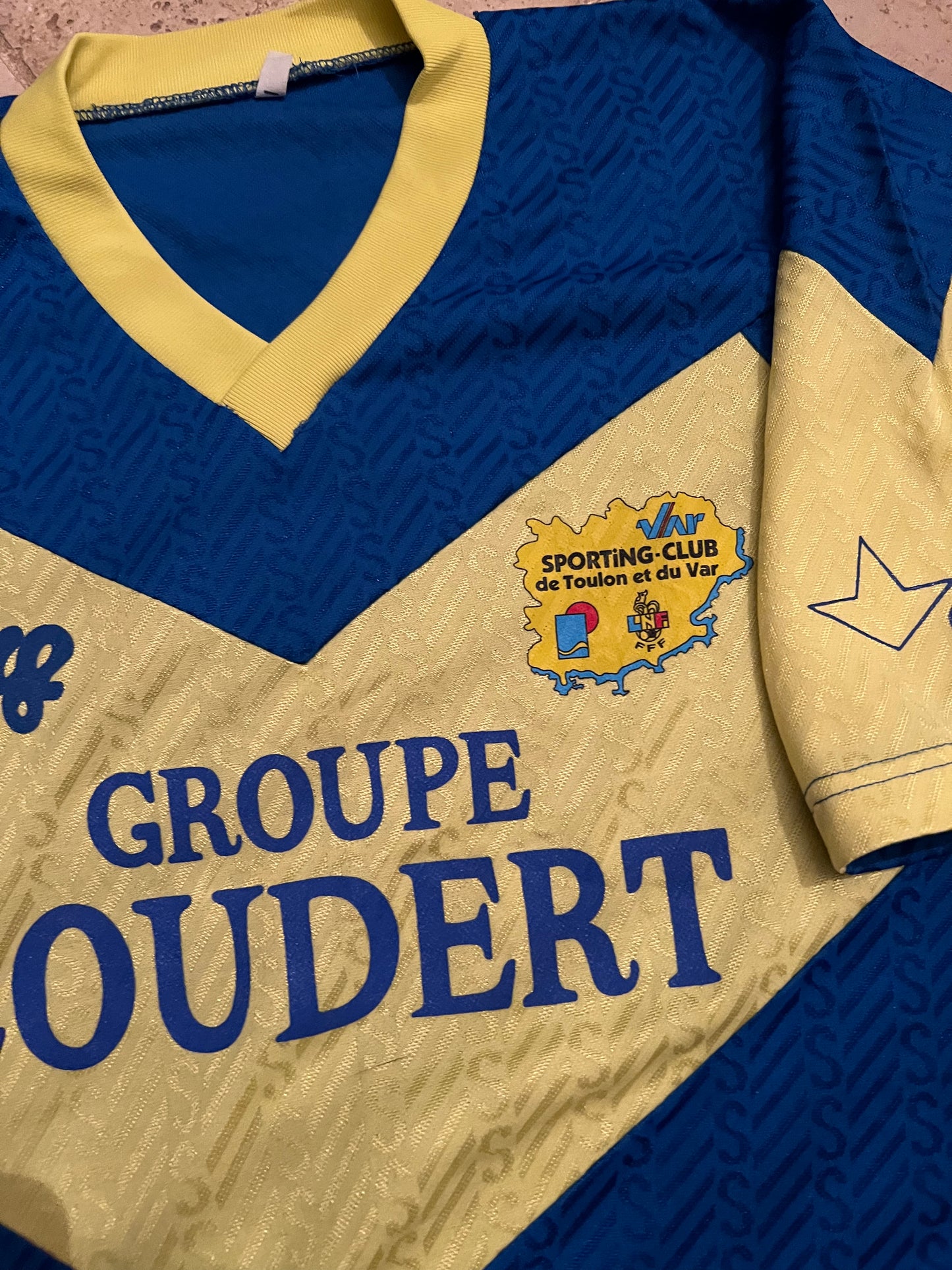 SC Toulon JL Bérenguier #2 Salf 92/93 taille XL