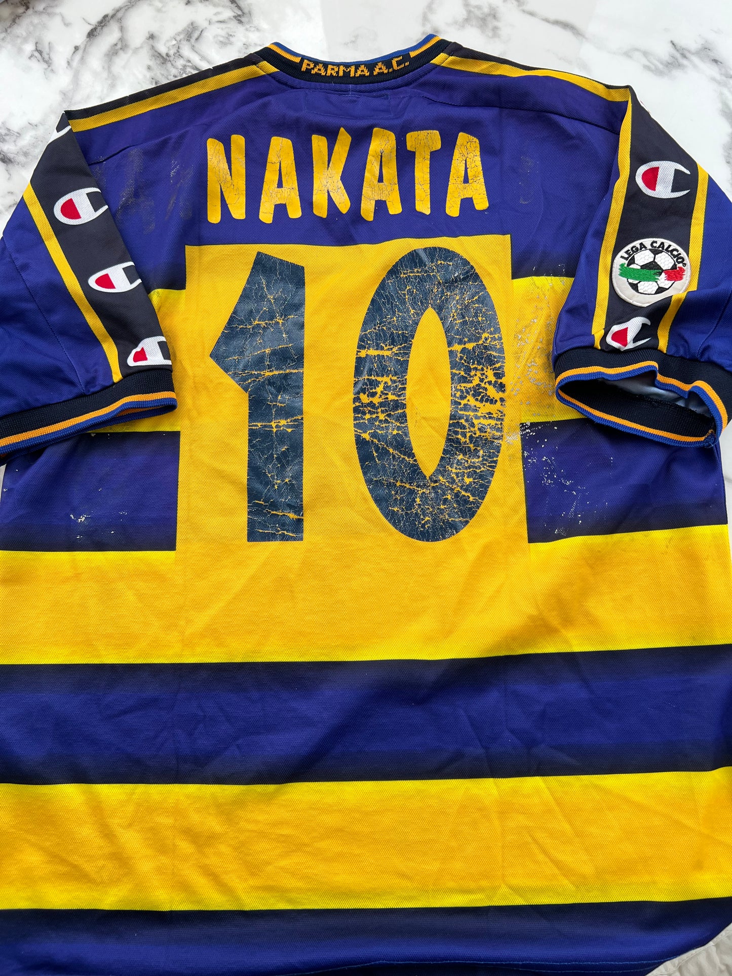 Parma Ac Nakata #10 Champion 01/02 taille L