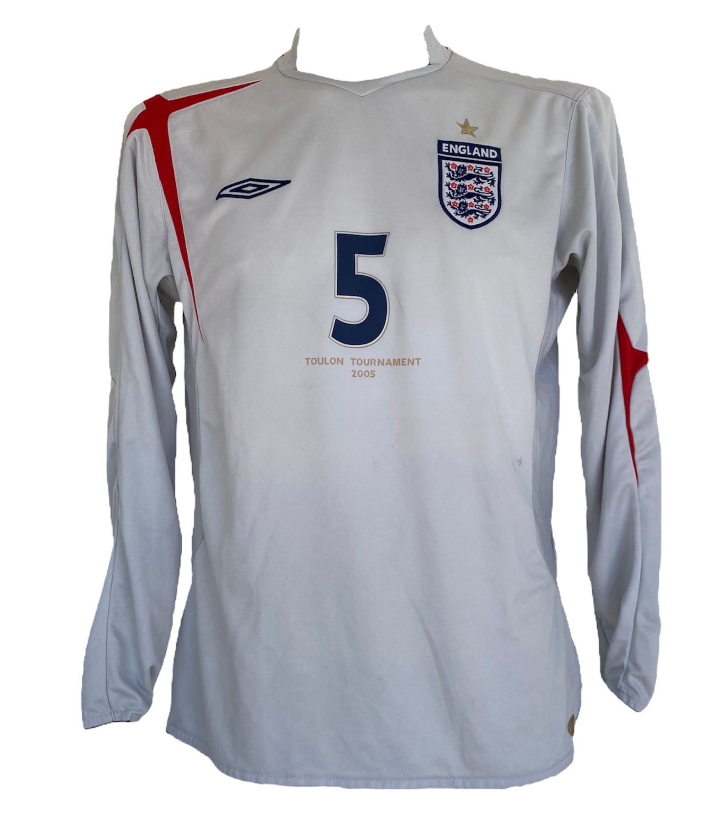 Angleterre U21 Liam Ridgewell Umbro 05 taille L