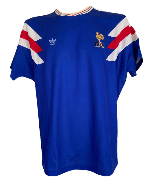 France U21 Stéphane Roche Adidas 1991 taille L