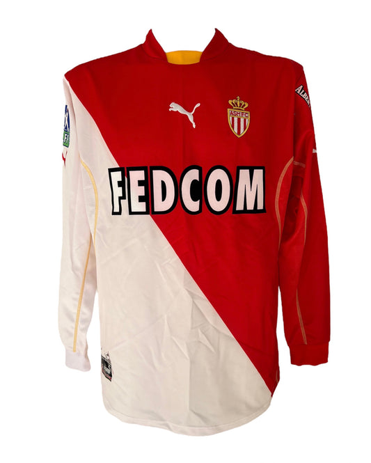 As Monaco Sébastien Squillaci #19 Puma 05/06 taille XL