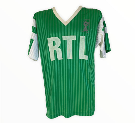 Mfs ASSE As Saint Etienne F.Mège #12 Adidas 91/92 taille L